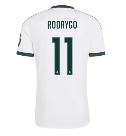 Real Madrid Rodrygo Goes #11 Replika Hjemmedrakt 2026-27 Kortermet Real Madrid Rodrygo Goes #11 Replika Hjemmedrakt 2026-27 Kortermet