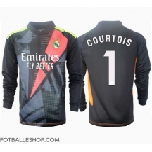Real Madrid Thibaut Courtois #1 Keeper Replika Bortedrakt 2024-25 Langermet