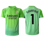 Real Madrid Thibaut Courtois #1 Keeper Replika Bortedrakt 2025-26 Kortermet