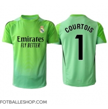 Real Madrid Thibaut Courtois #1 Keeper Replika Bortedrakt 2025-26 Kortermet