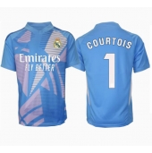Real Madrid Thibaut Courtois #1 Keeper Replika Hjemmedrakt 2024-25 Kortermet