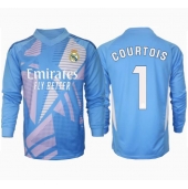 Real Madrid Thibaut Courtois #1 Keeper Replika Hjemmedrakt 2024-25 Langermet