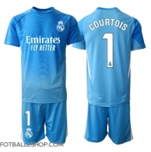 Real Madrid Thibaut Courtois #1 Keeper Replika Hjemmedrakt Barn 2025-26 Kortermet (+ bukser)