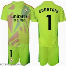 Real Madrid Thibaut Courtois #1 Keeper Replika Tredjedrakt Barn 2024-25 Kortermet (+ bukser)