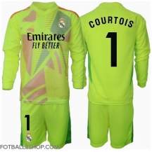 Real Madrid Thibaut Courtois #1 Keeper Replika Tredjedrakt Barn 2024-25 Langermet (+ bukser)
