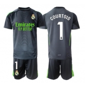 Real Madrid Thibaut Courtois #1 Keeper Replika Tredjedrakt Barn 2025-26 Kortermet (+ bukser)