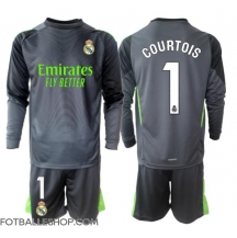 Real Madrid Thibaut Courtois #1 Keeper Replika Tredjedrakt Barn 2025-26 Langermet (+ bukser)
