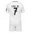 Real Madrid Vinicius Junior #7 Replika Hjemmedrakt Barn 2024-25 Kortermet (+ bukser)