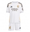 Real Madrid Vinicius Junior #7 Replika Hjemmedrakt Barn 2025-26 Kortermet (+ bukser)