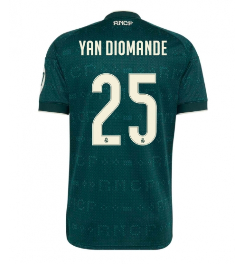 Real Madrid Yan Diomande #25 Replika Bortedrakt 2026-27 Kortermet Real Madrid Yan Diomande #25 Replika Bortedrakt 2026-27 Kortermet