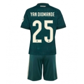 Real Madrid Yan Diomande #25 Replika Bortedrakt Barn 2026-27 Kortermet (+ bukser)