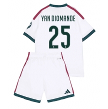 Real Madrid Yan Diomande #25 Replika Hjemmedrakt Barn 2026-27 Kortermet (+ bukser)