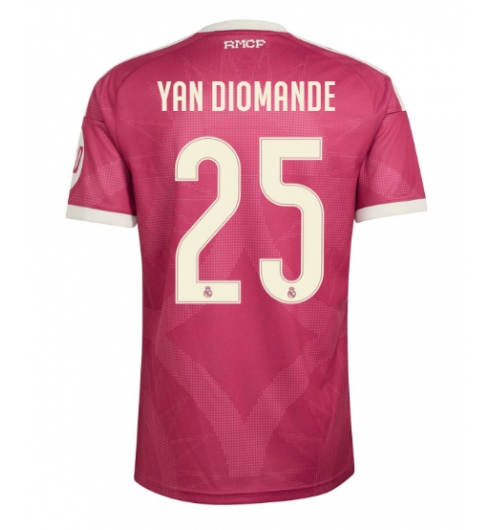 Real Madrid Yan Diomande #25 Replika Tredjedrakt 2026-27 Kortermet Real Madrid Yan Diomande #25 Replika Tredjedrakt 2026-27 Kortermet