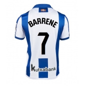 Real Sociedad Ander Barrenetxea #7 Replika Hjemmedrakt 2024-25 Kortermet