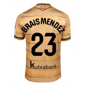 Real Sociedad Brais Mendez #23 Replika Bortedrakt 2024-25 Kortermet