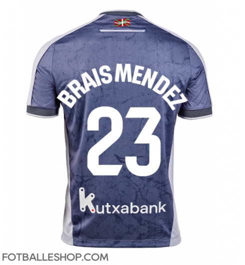 Real Sociedad Brais Mendez #23 Replika Bortedrakt 2025-26 Kortermet Real Sociedad Brais Mendez #23 Replika Bortedrakt 2025-26 Kortermet