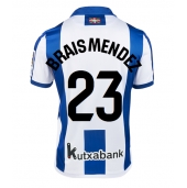 Real Sociedad Brais Mendez #23 Replika Hjemmedrakt 2024-25 Kortermet