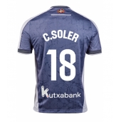 Real Sociedad Carlos Soler #18 Replika Bortedrakt 2025-26 Kortermet