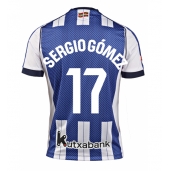 Real Sociedad Sergio Gomez #17 Replika Hjemmedrakt 2025-26 Kortermet