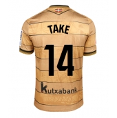 Real Sociedad Takefusa Kubo #14 Replika Bortedrakt 2024-25 Kortermet