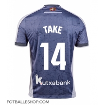 Real Sociedad Takefusa Kubo #14 Replika Bortedrakt 2025-26 Kortermet