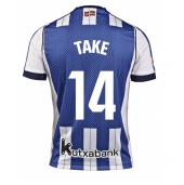 Real Sociedad Takefusa Kubo #14 Replika Hjemmedrakt 2025-26 Kortermet