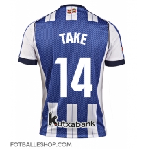 Real Sociedad Takefusa Kubo #14 Replika Hjemmedrakt 2025-26 Kortermet