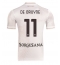 SSC Napoli Kevin De Bruyne #11 Replika Bortedrakt 2025-26 Kortermet