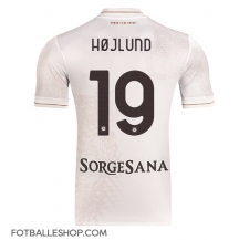 SSC Napoli Rasmus Hojlund #19 Replika Bortedrakt 2025-26 Kortermet