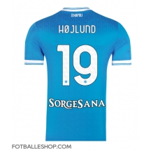 SSC Napoli Rasmus Hojlund #19 Replika Hjemmedrakt 2025-26 Kortermet