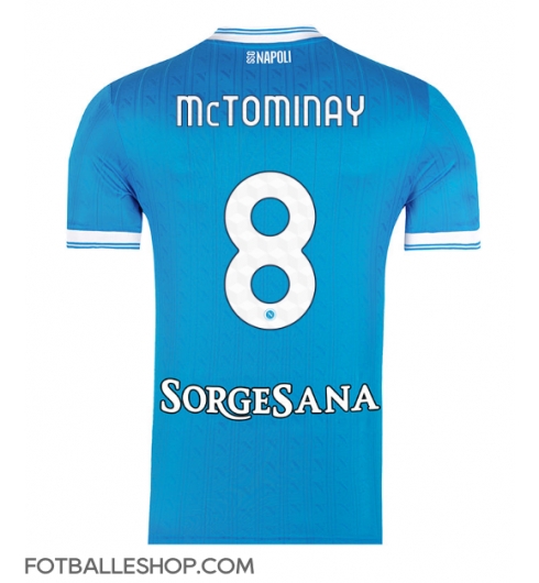 SSC Napoli Scott McTominay #8 Replika Hjemmedrakt 2025-26 Kortermet SSC Napoli Scott McTominay #8 Replika Hjemmedrakt 2025-26 Kortermet