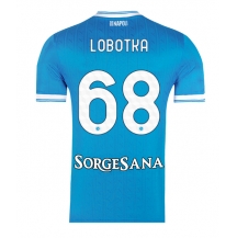 SSC Napoli Stanislav Lobotka #68 Replika Hjemmedrakt 2025-26 Kortermet