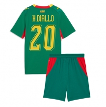 Senegal Habib Diallo #20 Replika Bortedrakt Barn VM 2026 Kortermet (+ bukser)