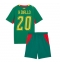 Senegal Habib Diallo #20 Replika Bortedrakt Barn VM 2026 Kortermet (+ bukser)