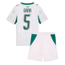 Senegal Idrissa Gueye #5 Replika Hjemmedrakt Barn VM 2026 Kortermet (+ bukser)