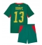 Senegal Iliman Ndiaye #13 Replika Bortedrakt Barn VM 2026 Kortermet (+ bukser)