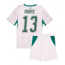 Senegal Iliman Ndiaye #13 Replika Hjemmedrakt Barn VM 2026 Kortermet (+ bukser)