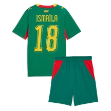 Senegal Ismaila Sarr #18 Replika Bortedrakt Barn VM 2026 Kortermet (+ bukser)