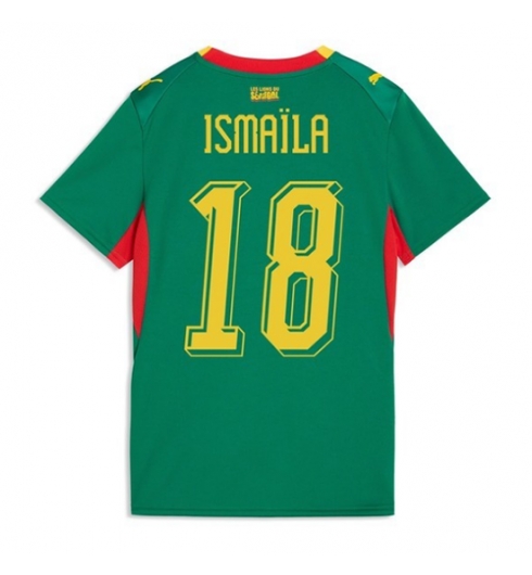 Senegal Ismaila Sarr #18 Replika Bortedrakt Dame VM 2026 Kortermet Senegal Ismaila Sarr #18 Replika Bortedrakt Dame VM 2026 Kortermet