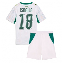 Senegal Ismaila Sarr #18 Replika Hjemmedrakt Barn VM 2026 Kortermet (+ bukser)