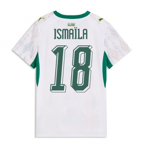 Senegal Ismaila Sarr #18 Replika Hjemmedrakt Dame VM 2026 Kortermet Senegal Ismaila Sarr #18 Replika Hjemmedrakt Dame VM 2026 Kortermet