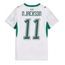 Senegal Nicolas Jackson #11 Replika Hjemmedrakt Dame VM 2026 Kortermet
