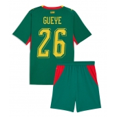 Senegal Pape Gueye #26 Replika Bortedrakt Barn VM 2026 Kortermet (+ bukser)