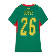 Senegal Pape Gueye #26 Replika Bortedrakt Dame VM 2026 Kortermet