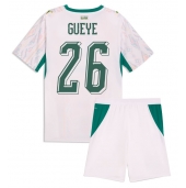 Senegal Pape Gueye #26 Replika Hjemmedrakt Barn VM 2026 Kortermet (+ bukser)