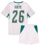 Senegal Pape Gueye #26 Replika Hjemmedrakt Barn VM 2026 Kortermet (+ bukser)