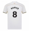 Sheffield United Gustavo Hamer #8 Replika Bortedrakt 2025-26 Kortermet
