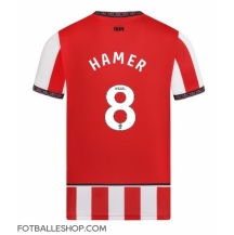 Sheffield United Gustavo Hamer #8 Replika Hjemmedrakt 2025-26 Kortermet