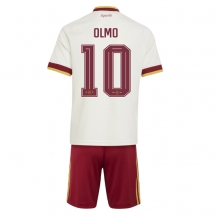 Spania Dani Olmo #10 Replika Bortedrakt Barn VM 2026 Kortermet (+ bukser)