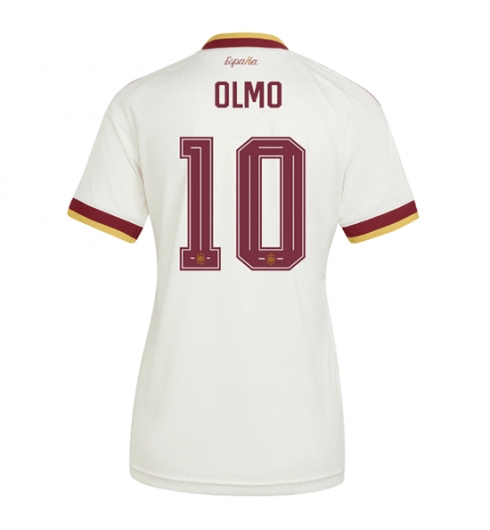 Spania Dani Olmo #10 Replika Bortedrakt Dame VM 2026 Kortermet Spania Dani Olmo #10 Replika Bortedrakt Dame VM 2026 Kortermet